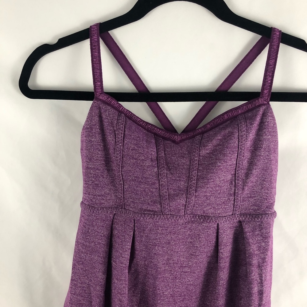 Lululemon Bulerias Tank Top in Heather Purple